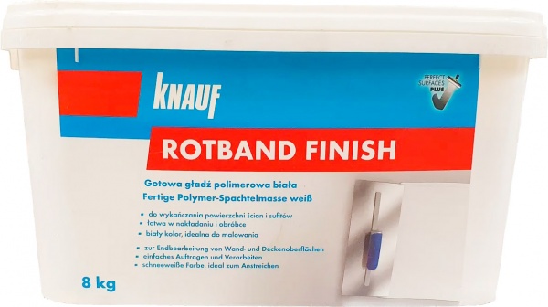 Шпаклівка Knauf Rotband Finish 8 кг